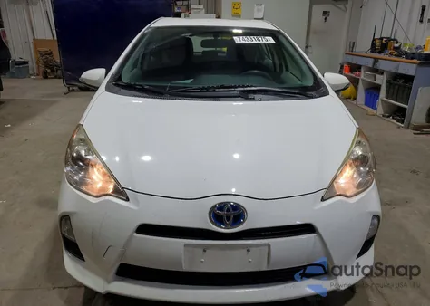 2012 Toyota Prius C z USA, uszkodzony, nr VIN JTDKDTB34C1508301